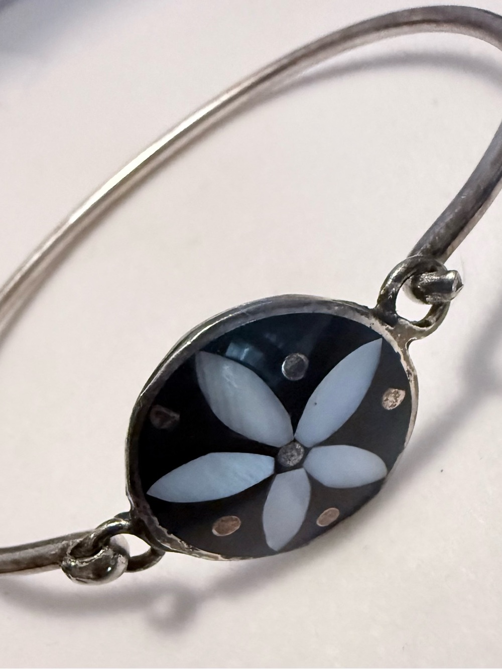Vintage Mexican Bangle Bracelet